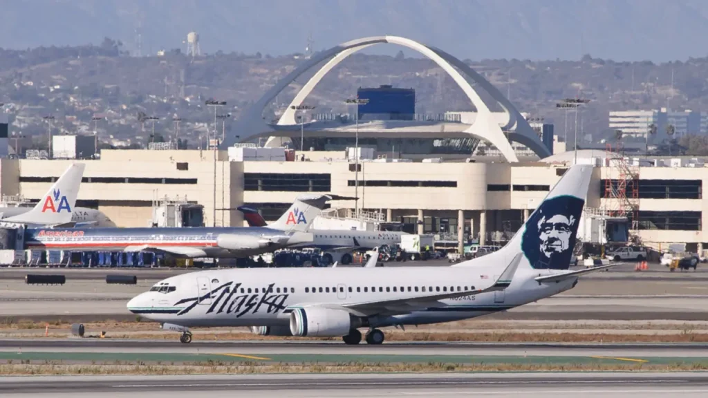 Alaska Airlines Terminal at Los Angeles Intl. Airport (LAX)