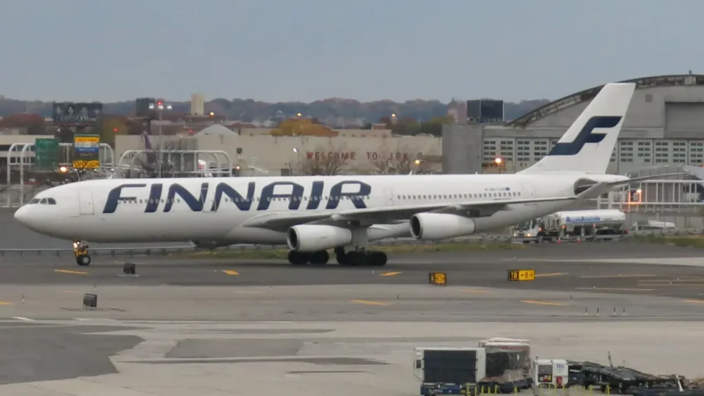 Finnair Airlines Terminal at John F. Kennedy Intl. Airport (JFK)