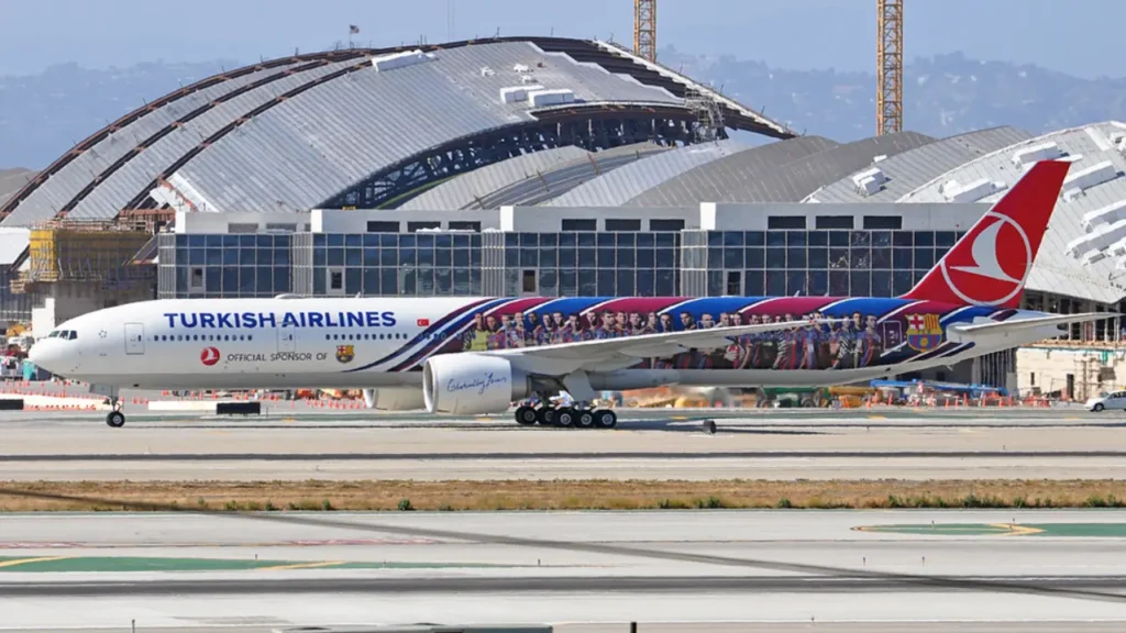 Turkish Airlines Terminal at Los Angeles Intl. Airport (LAX)